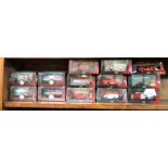 Thirteen boxed Editions Atlas model vehicles of va