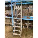 Wooden step ladder, condition requests and additio