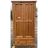 Modern pine wardrobe, condition requests and addit