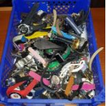 Crate of various watches, condition requests and a