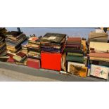 Shelf of books to include WWI, Popular Antiques et