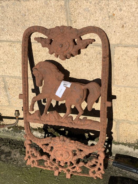 Cast iron wall display,condition requests and addi