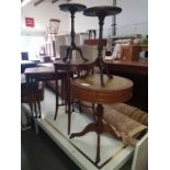Nest of table & 4 occasional tables, condition requests