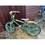 Emmelle green childs bicycle, condition requests a