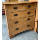 4 drawer chest of drawers, condition requests and