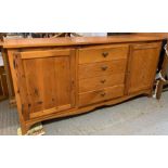 Sideboard with 4 drawers & 2 cupboards, condition