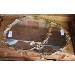 2 gilt framed oval mirrors, condition requests and