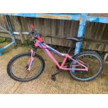 24" Focus Raven sprung forks bicycle, condition re