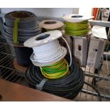 Rolls of electrical cables,condition requests and