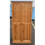 Modern pine wardrobe, condition requests and addit