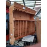 Pine plate rack, condition requests and additional