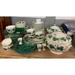 A collection of dinner ware including Wedgwood "Na