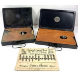 A 20th century artists travelling kit to include w