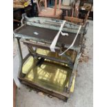 A Hunter Penrose cast iron metal sheet guillotine