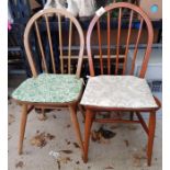 Ercol dining chair + 1 other
