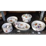Collection of Royal Worcester Evesham