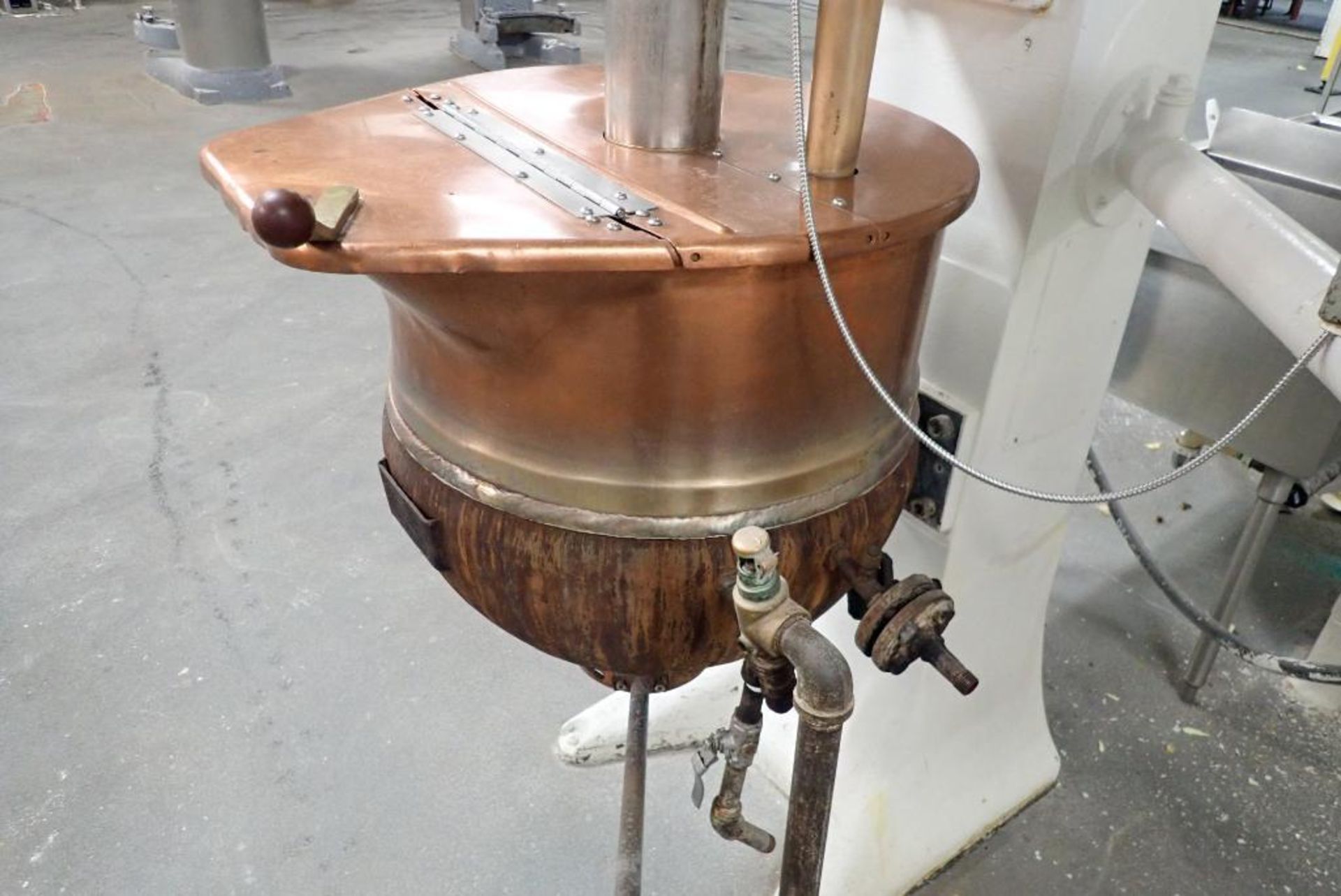 Otto Haensel GMBH copper chocolate melting kettle - Image 8 of 21