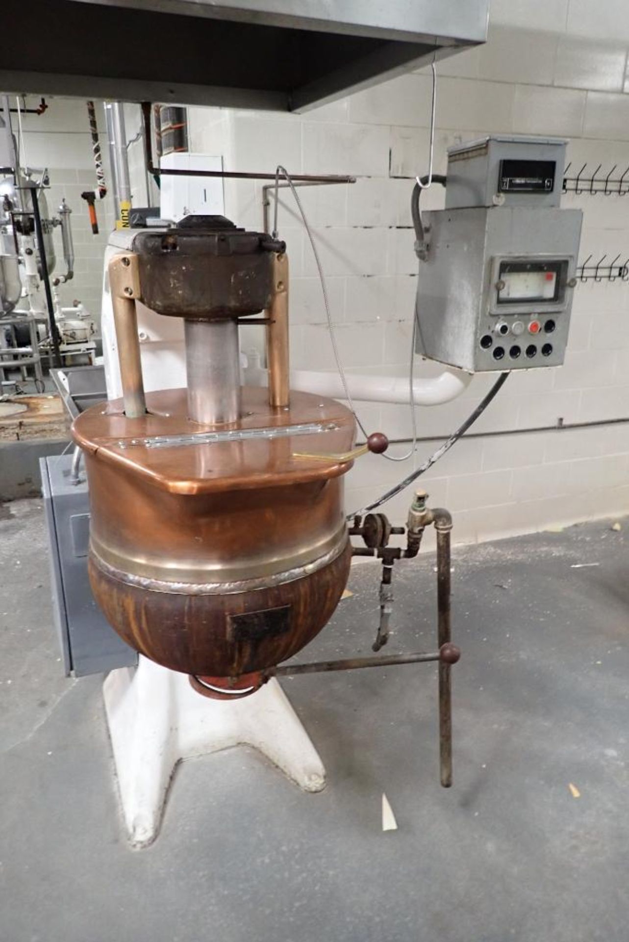 Otto Haensel GMBH copper chocolate melting kettle - Image 2 of 21