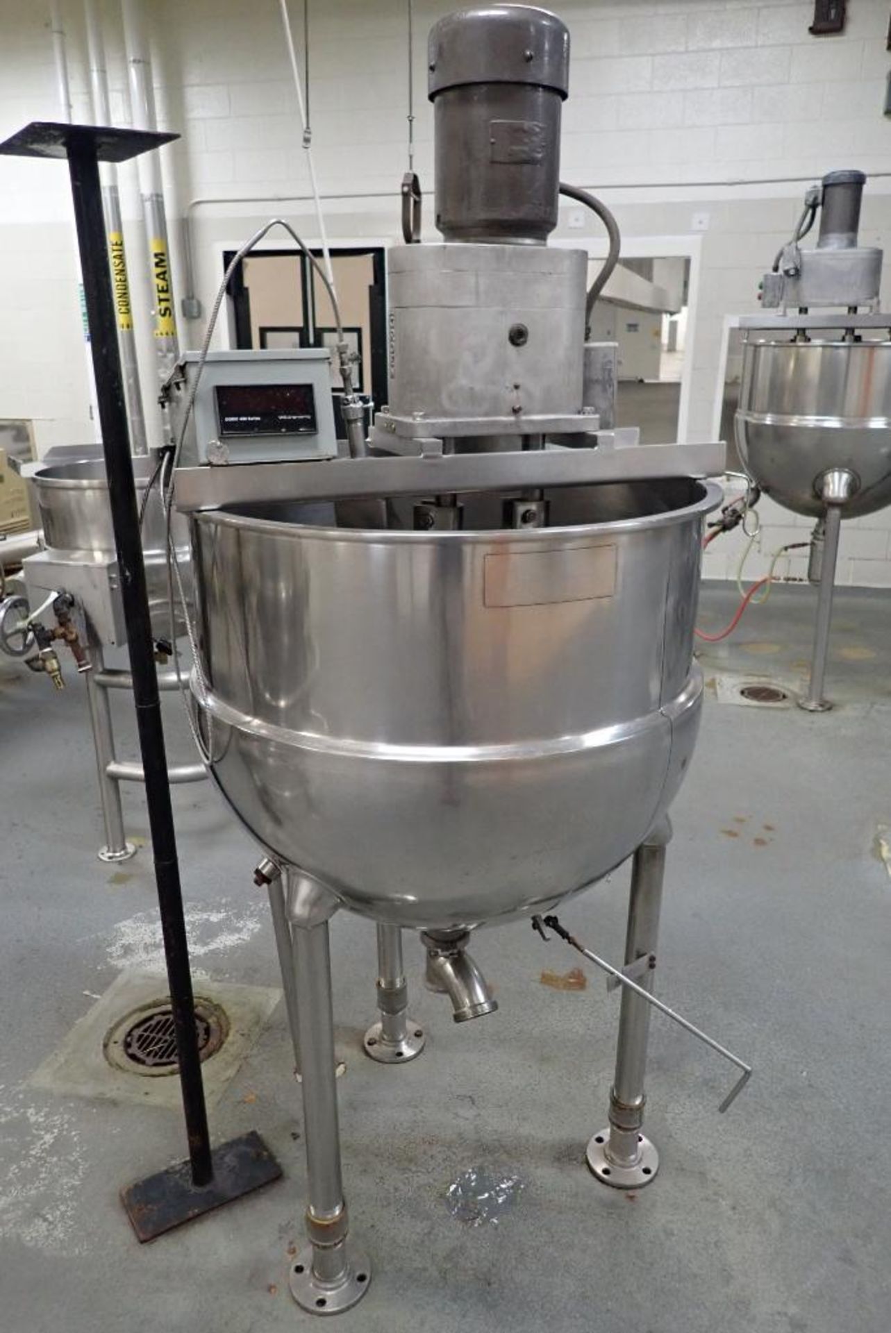 Goren 80 gallon SS kettle - Image 2 of 20