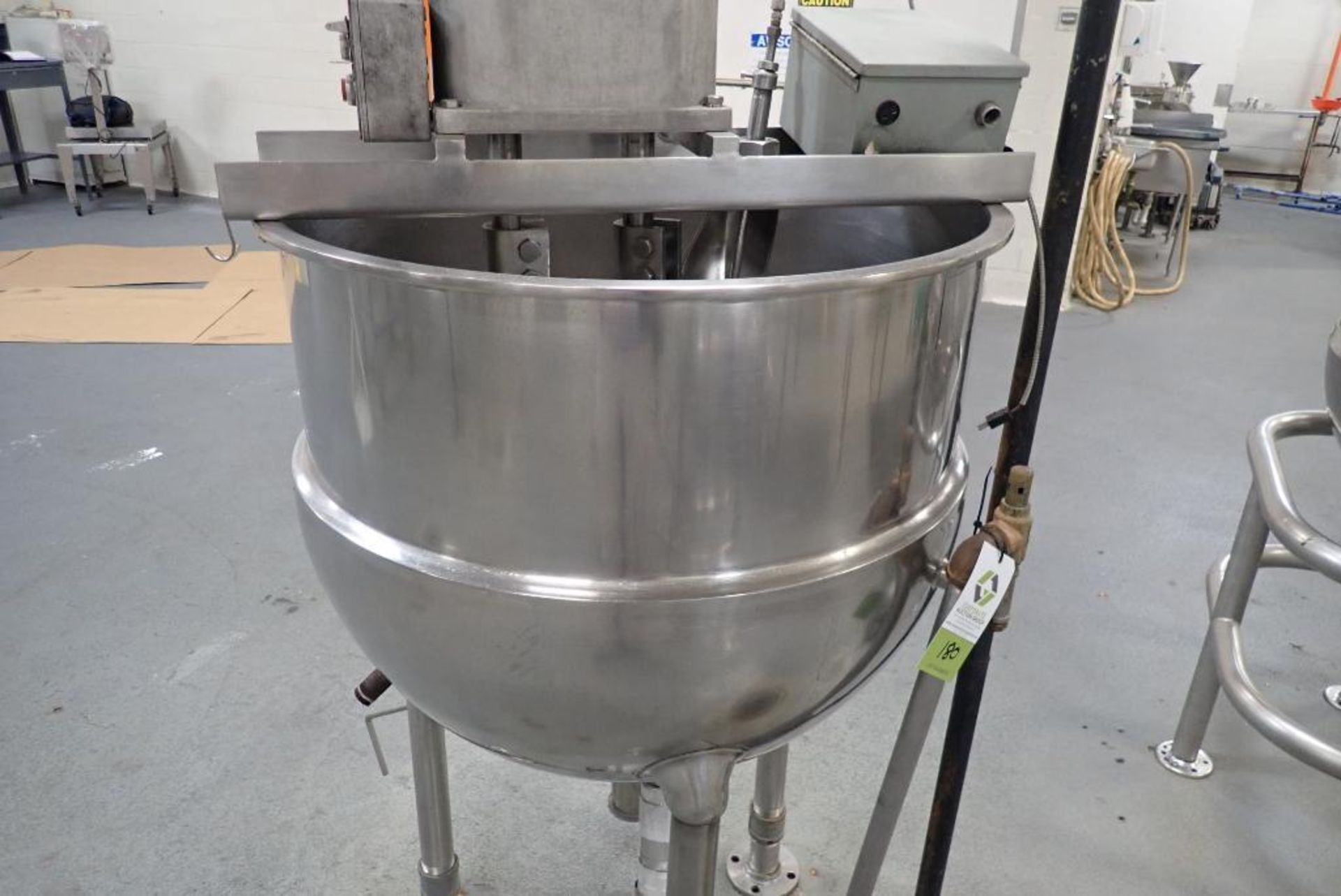 Goren 80 gallon SS kettle - Image 7 of 20