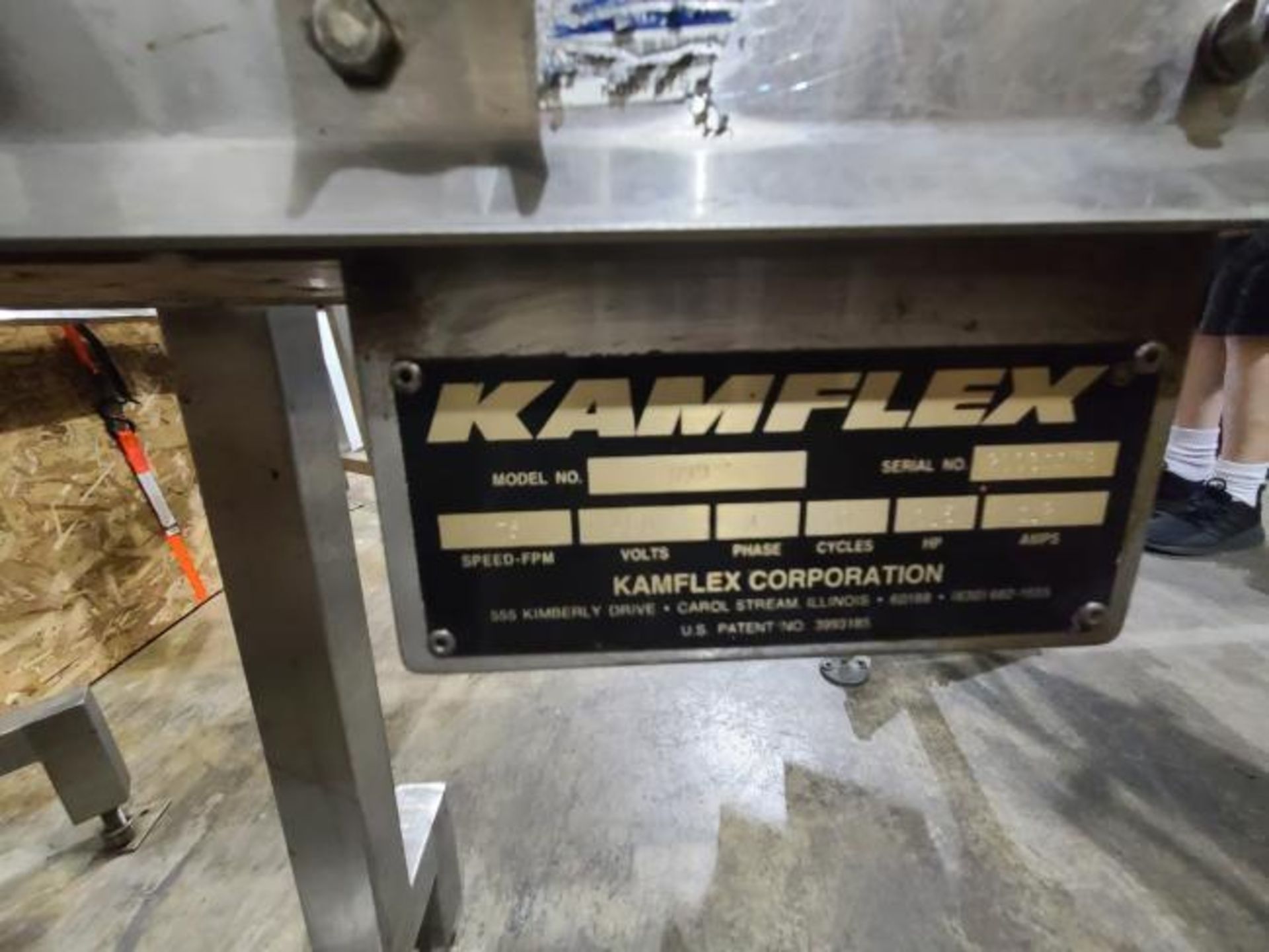 Kamflex flat top jar conveyor - Image 4 of 4