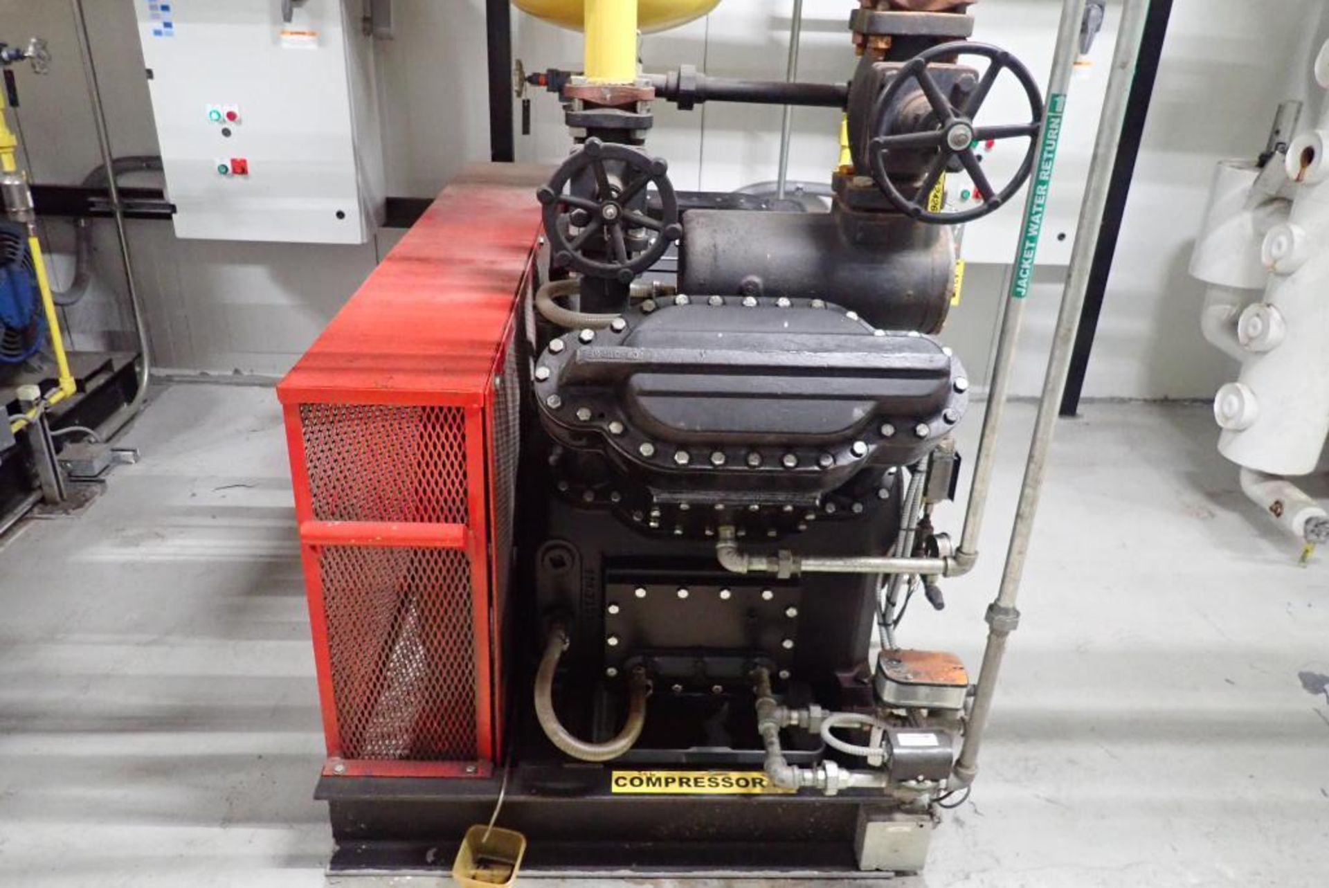 Crepaco 4 cylinder reciprocating ammonia compressor - Image 3 of 15
