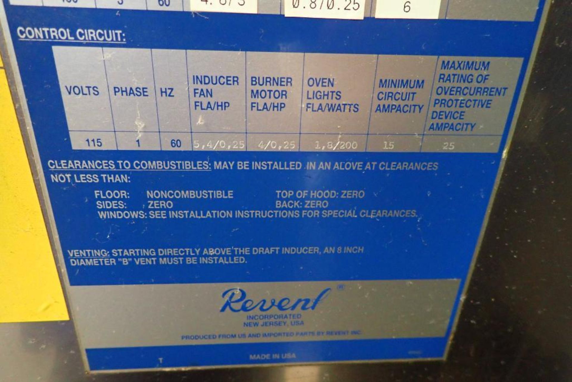 Revent 620 double rack oven - Image 16 of 17