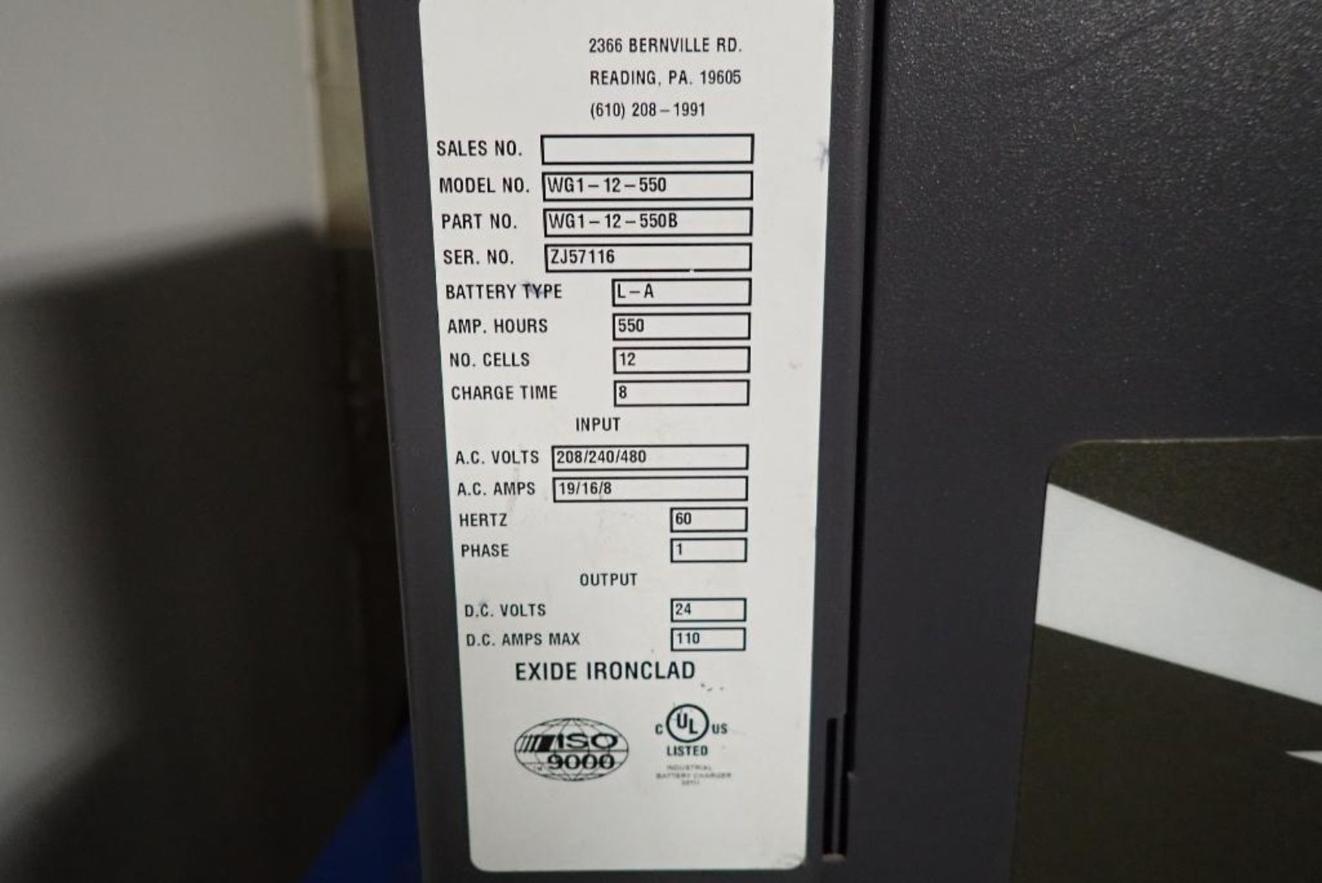 Exide gold 24 volt battery charger - Image 3 of 4