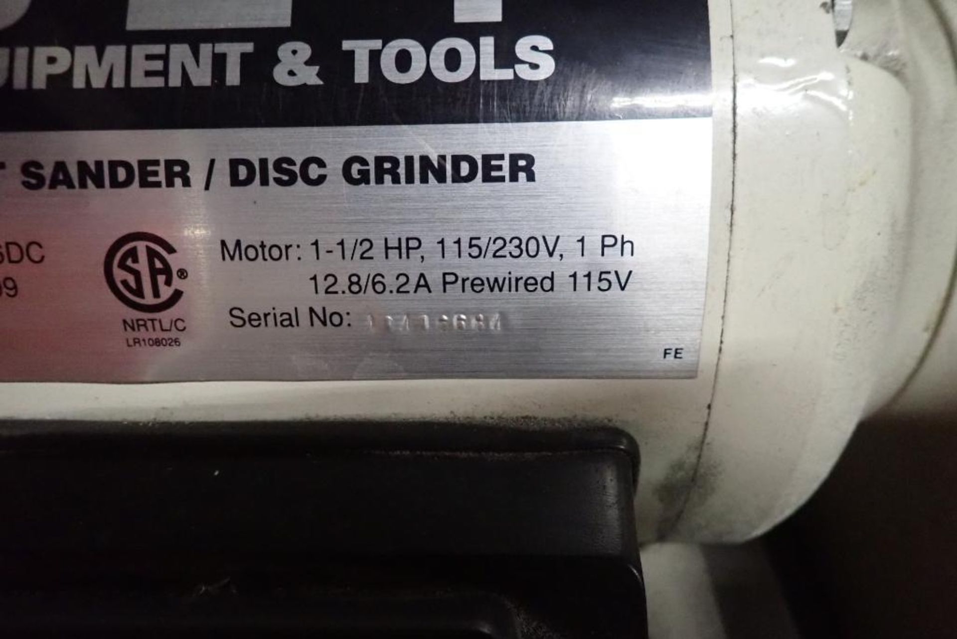 Jet belt sander/disc grinder - Image 10 of 10