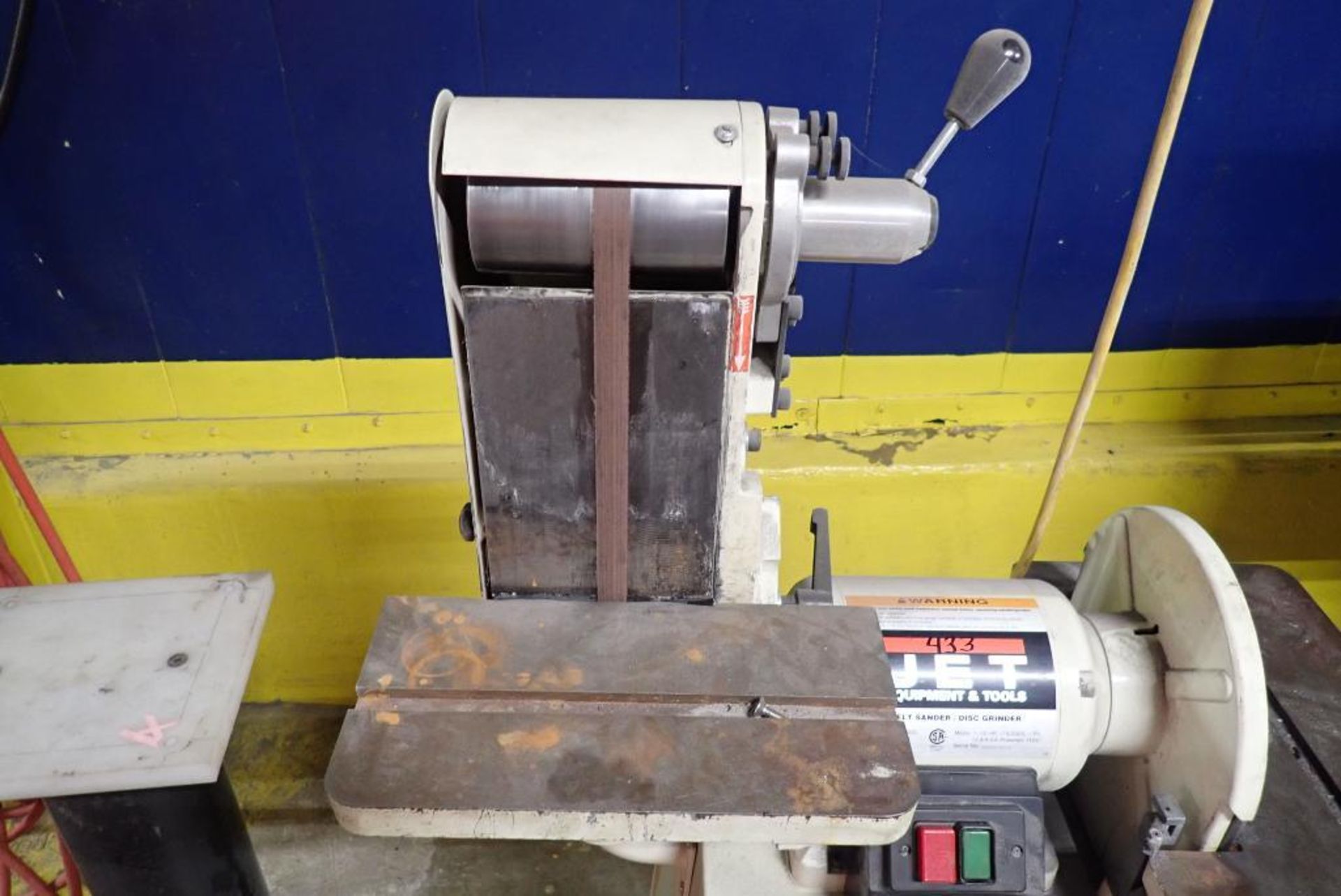 Jet belt sander/disc grinder - Image 4 of 10