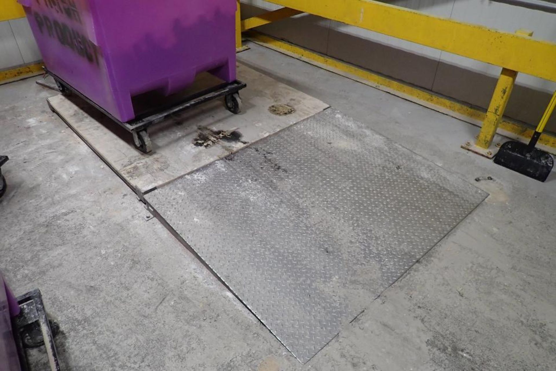 Hope Industrial systems floor scale with waste tracking