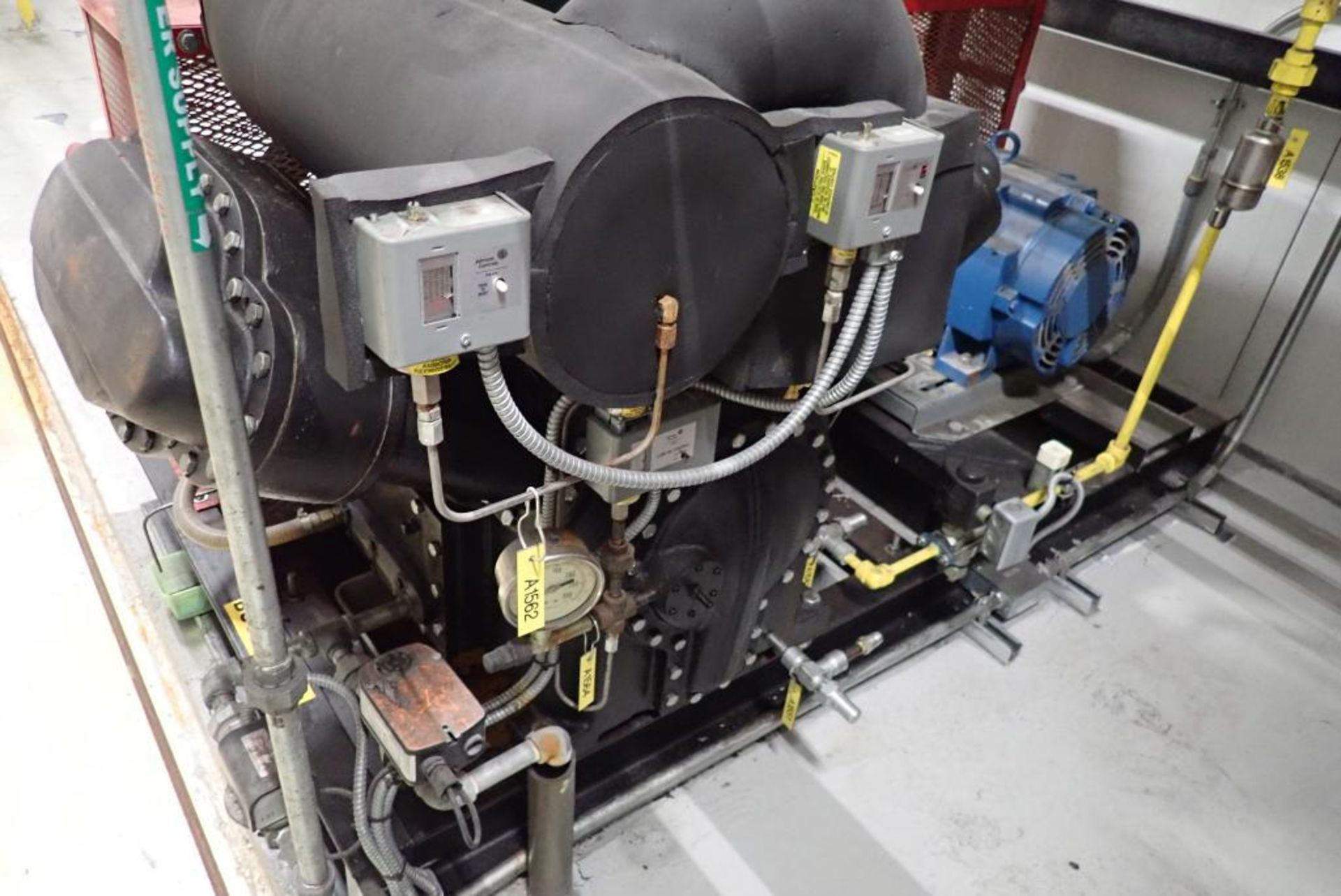 Crepaco 4 cylinder reciprocating ammonia compressor - Image 10 of 14