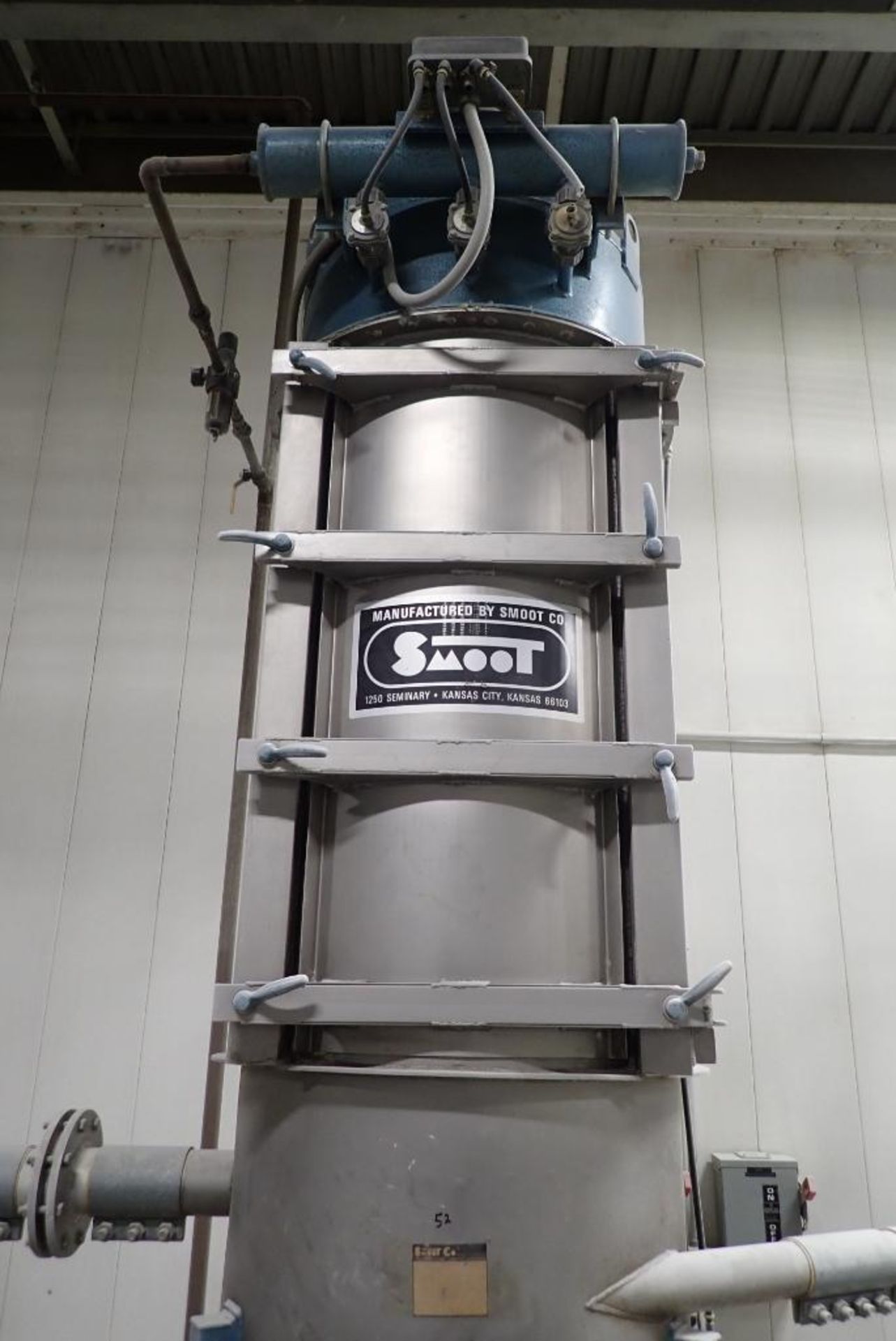 Smoot SS hopper with rotary airlock - Image 5 of 14