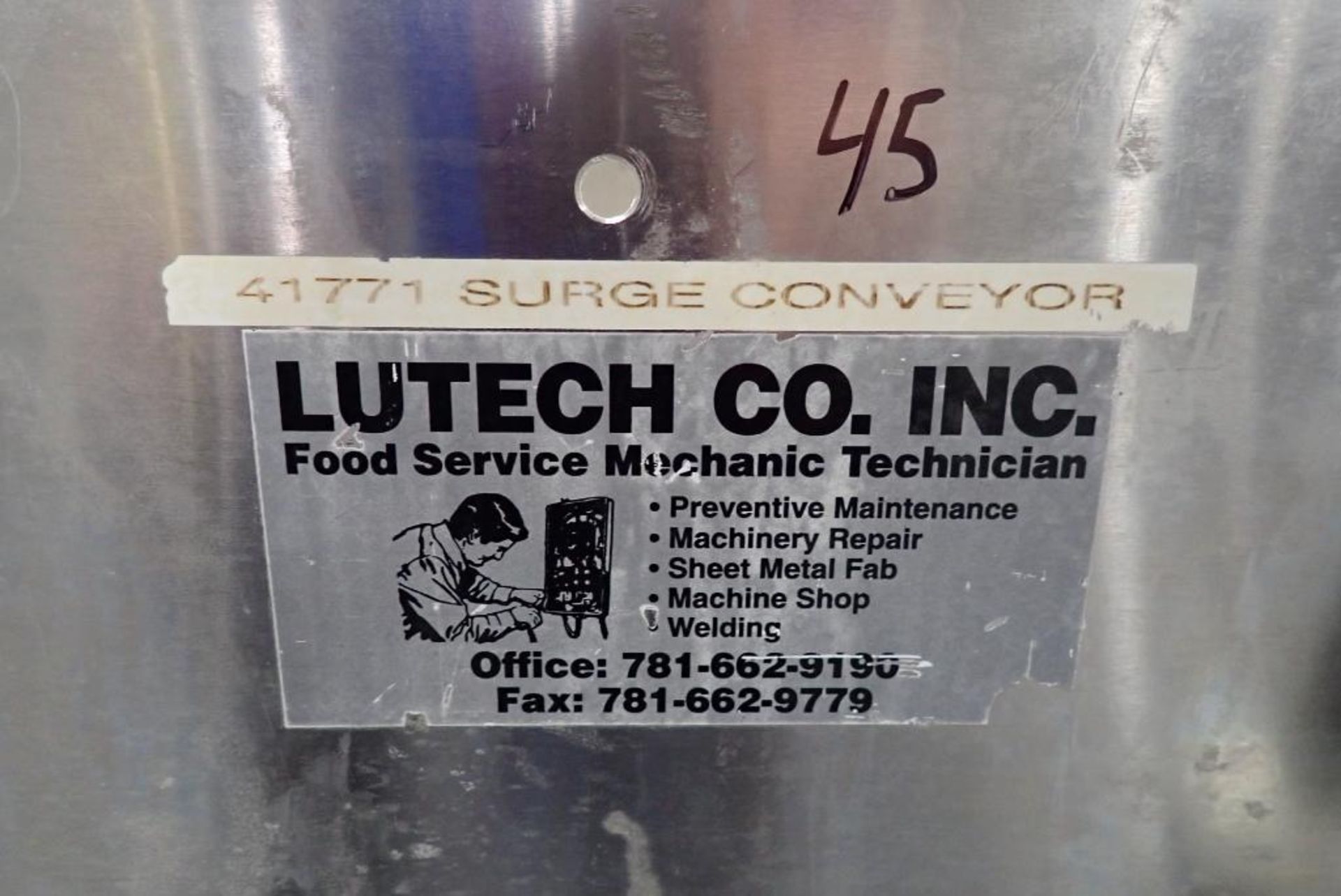 Lutech Co interlock belt conveyor - Image 10 of 11