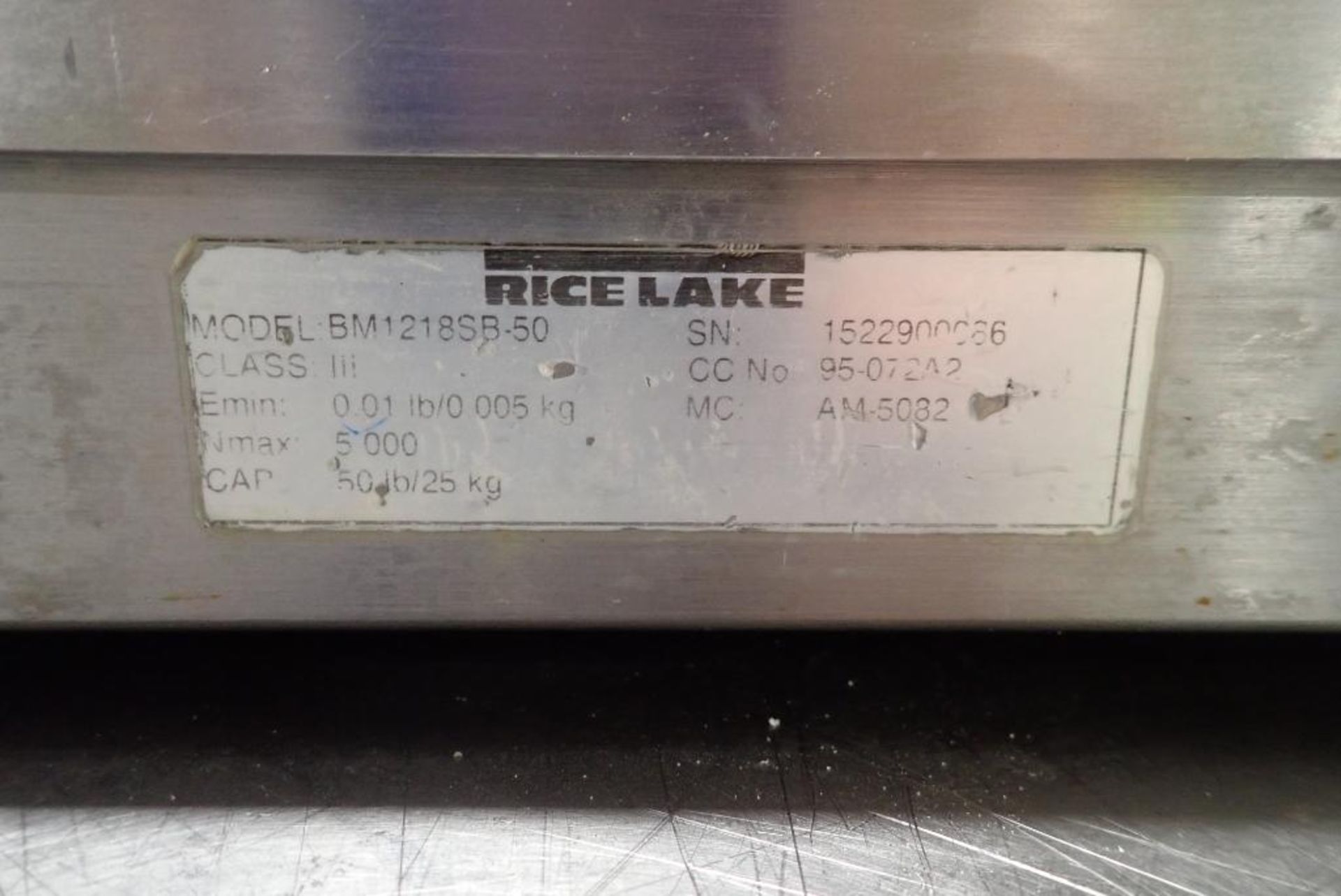 Rice Lake digital scale - Image 6 of 7