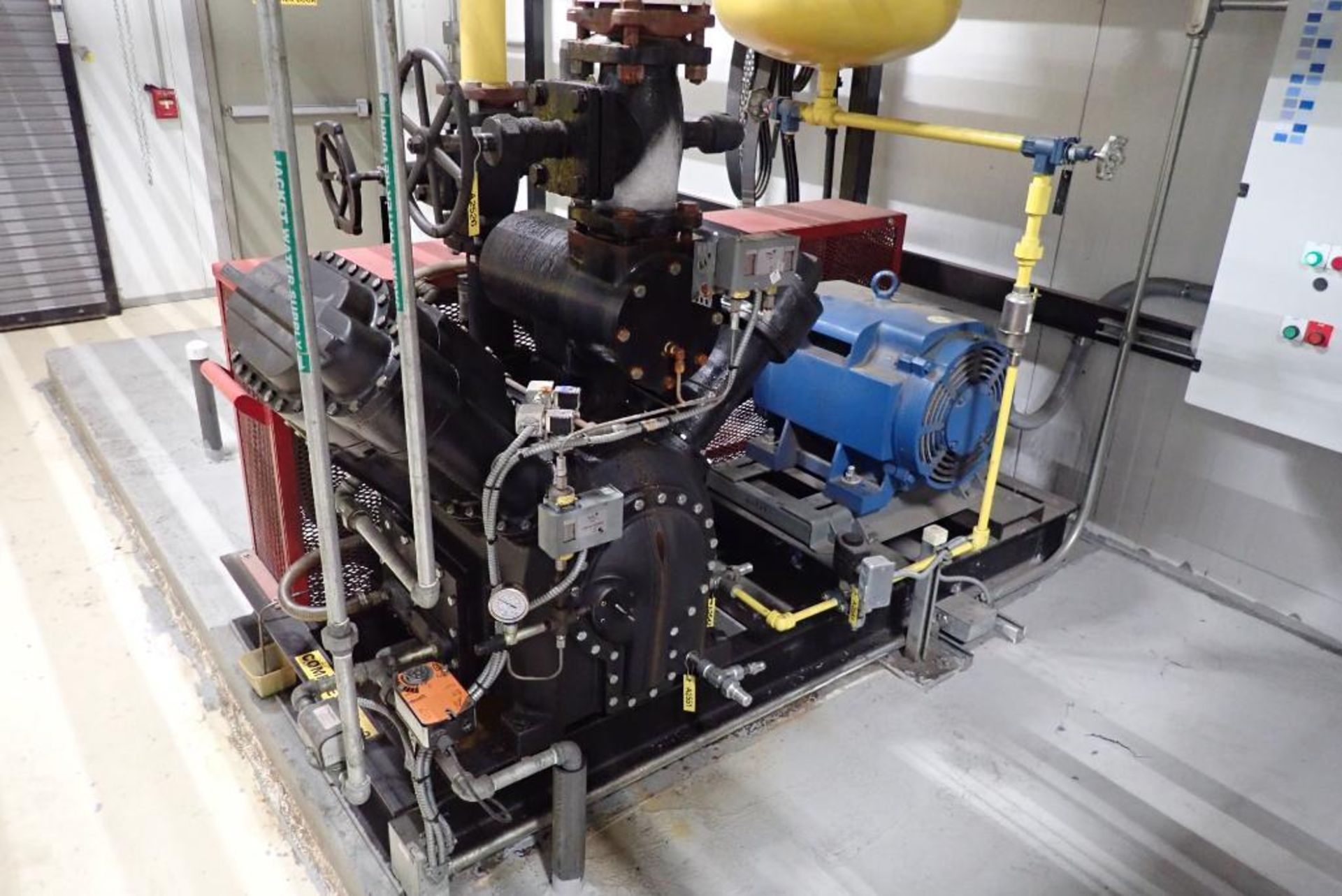 Crepaco 4 cylinder reciprocating ammonia compressor