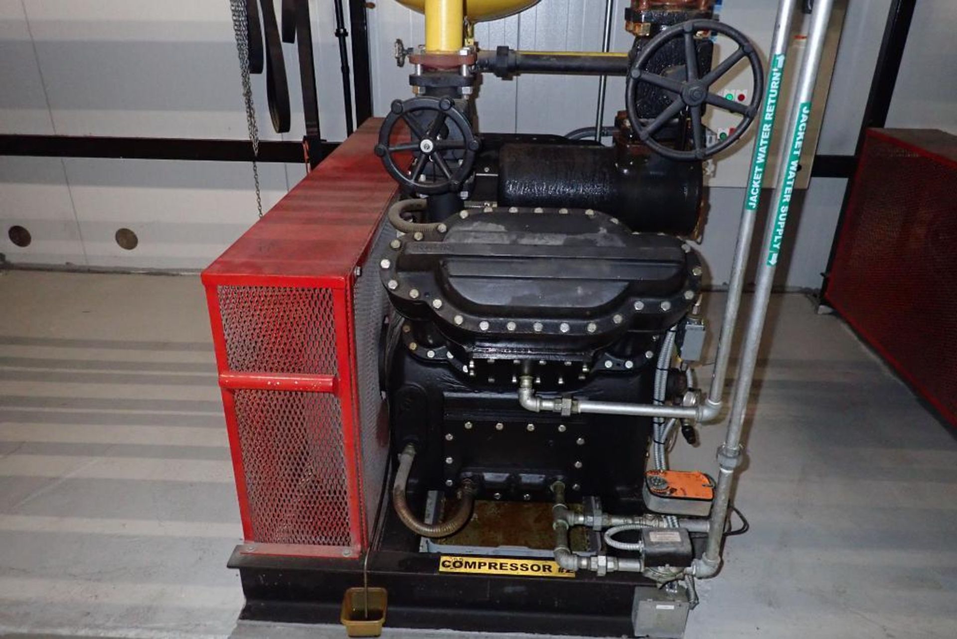 Crepaco 4 cylinder reciprocating ammonia compressor - Image 4 of 15