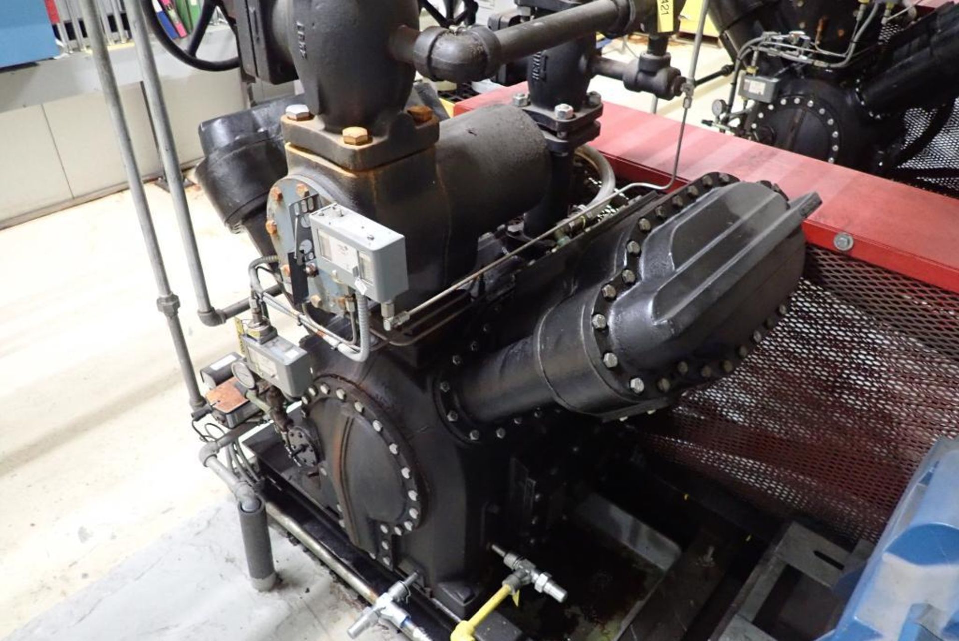 Crepaco 4 cylinder reciprocating ammonia compressor - Image 7 of 15