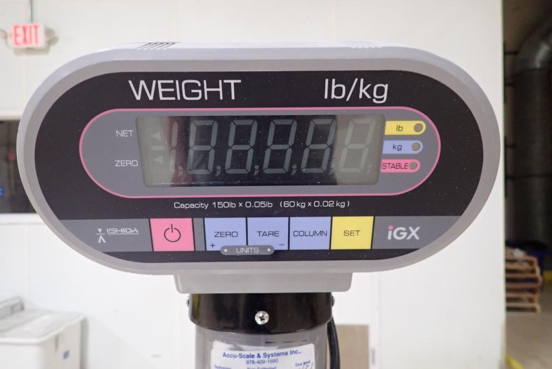 Ishida digital scale - Image 6 of 8