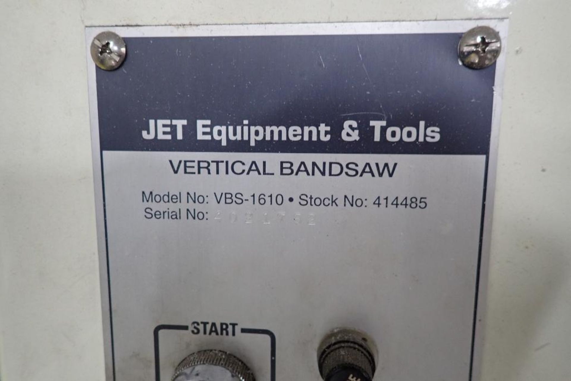 Jet vertical bandsaw - Image 10 of 10