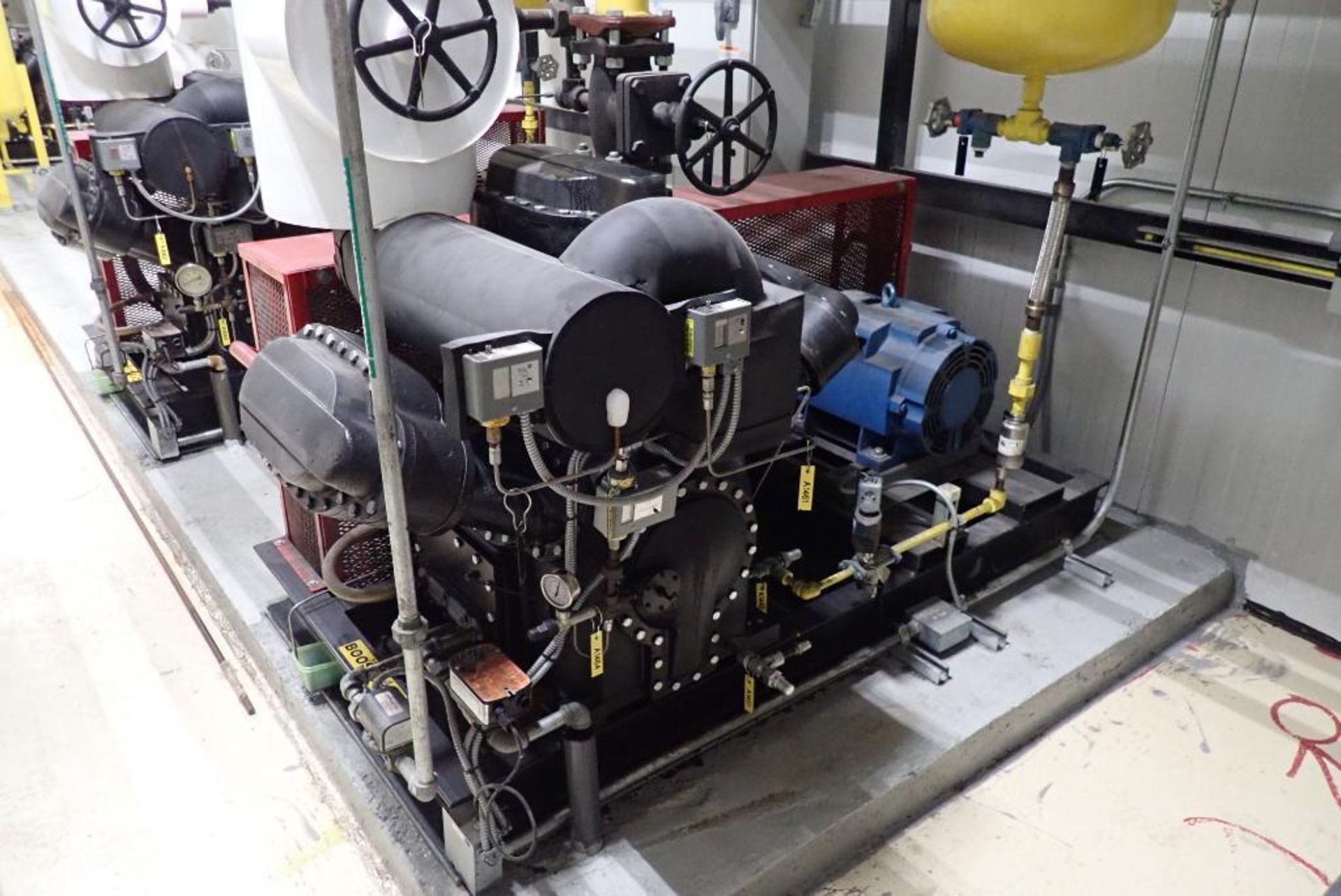 Crepaco 4 cylinder reciprocating ammonia compressor - Image 2 of 12