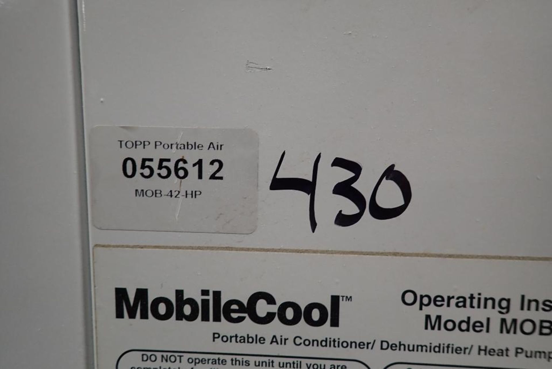 Topp portable air conditioner/dehumidifier/heat pump - Image 7 of 8