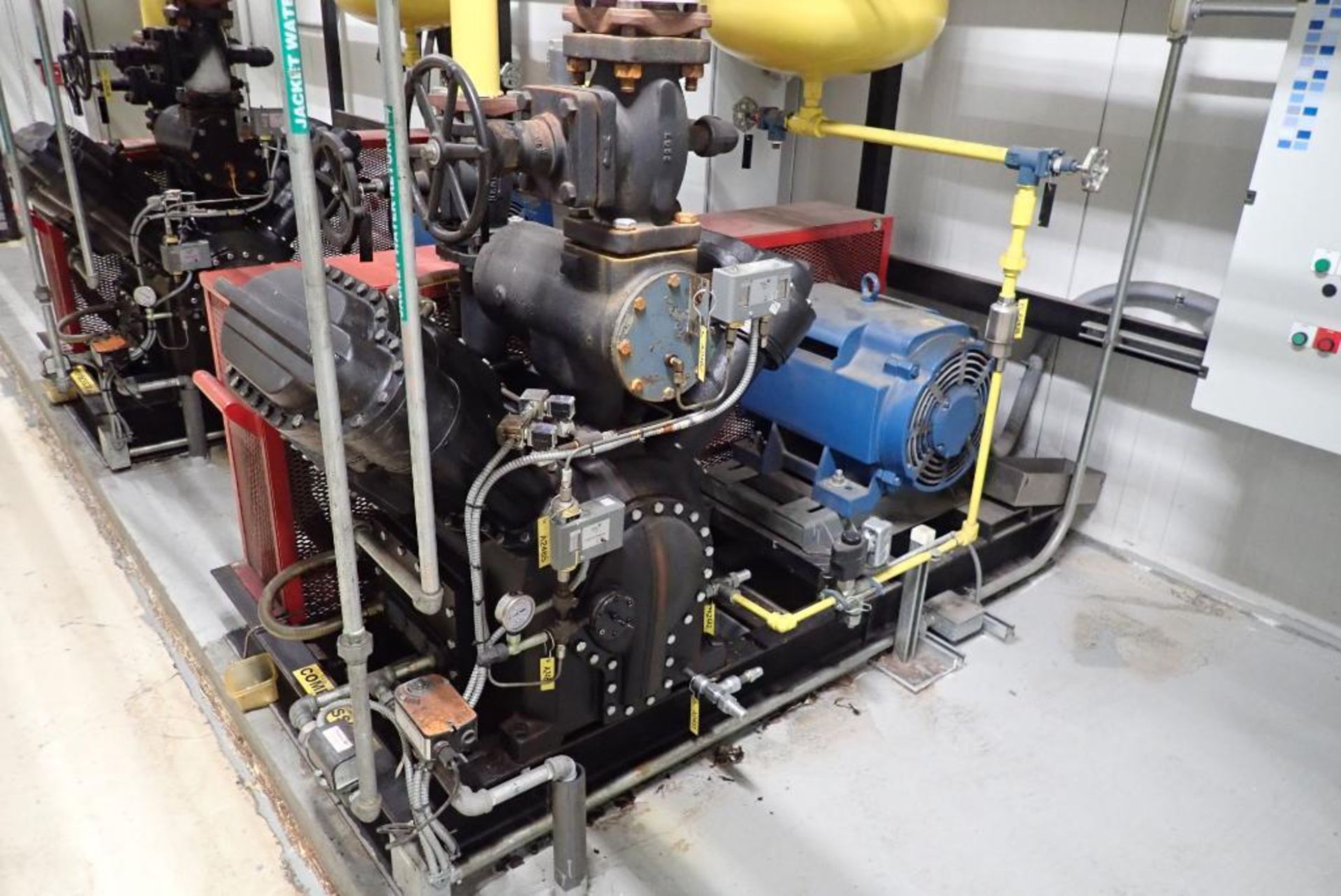 Crepaco 4 cylinder reciprocating ammonia compressor - Image 2 of 15