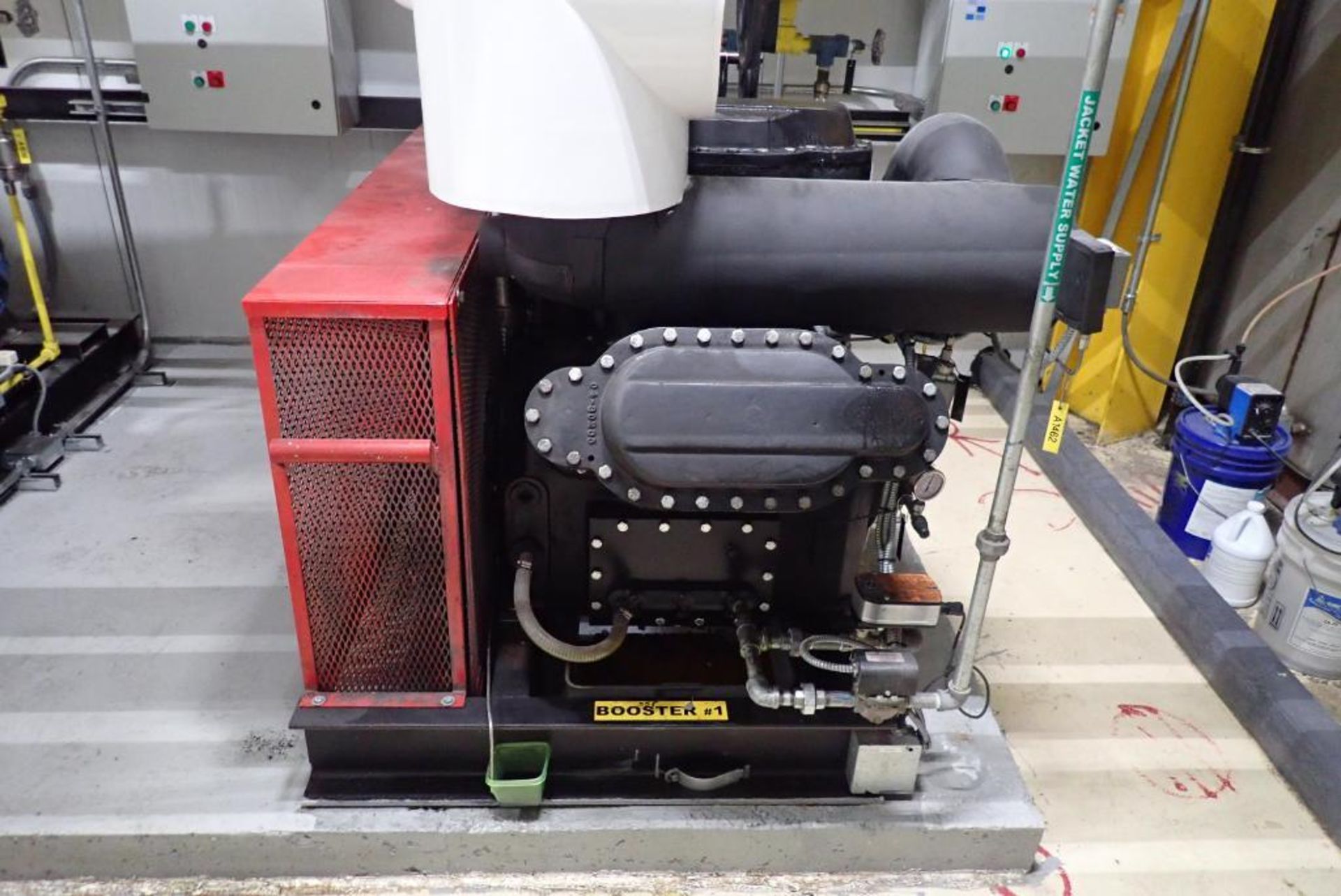 Crepaco 4 cylinder reciprocating ammonia compressor - Image 3 of 12