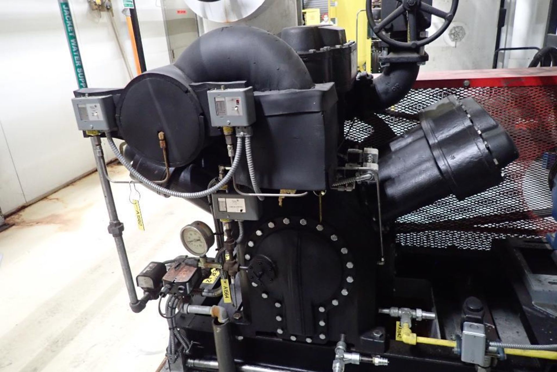 Crepaco 4 cylinder reciprocating ammonia compressor - Image 7 of 14