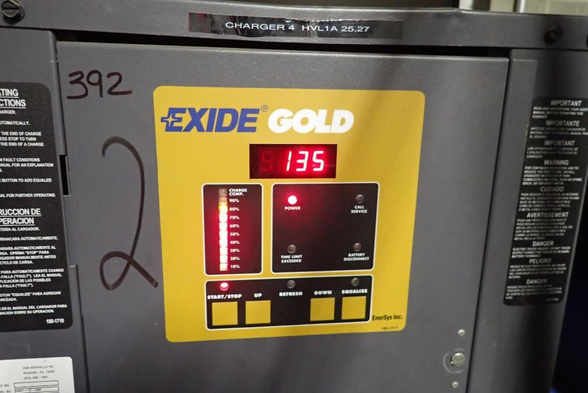 Exide gold 24 volt battery charger - Image 4 of 6