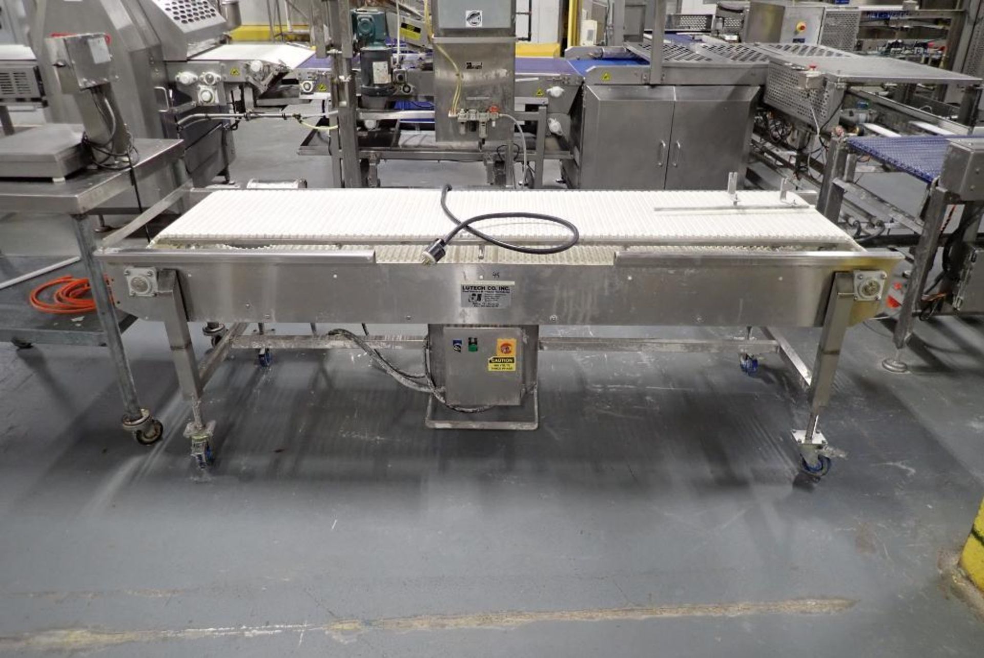 Lutech Co interlock belt conveyor - Image 2 of 11