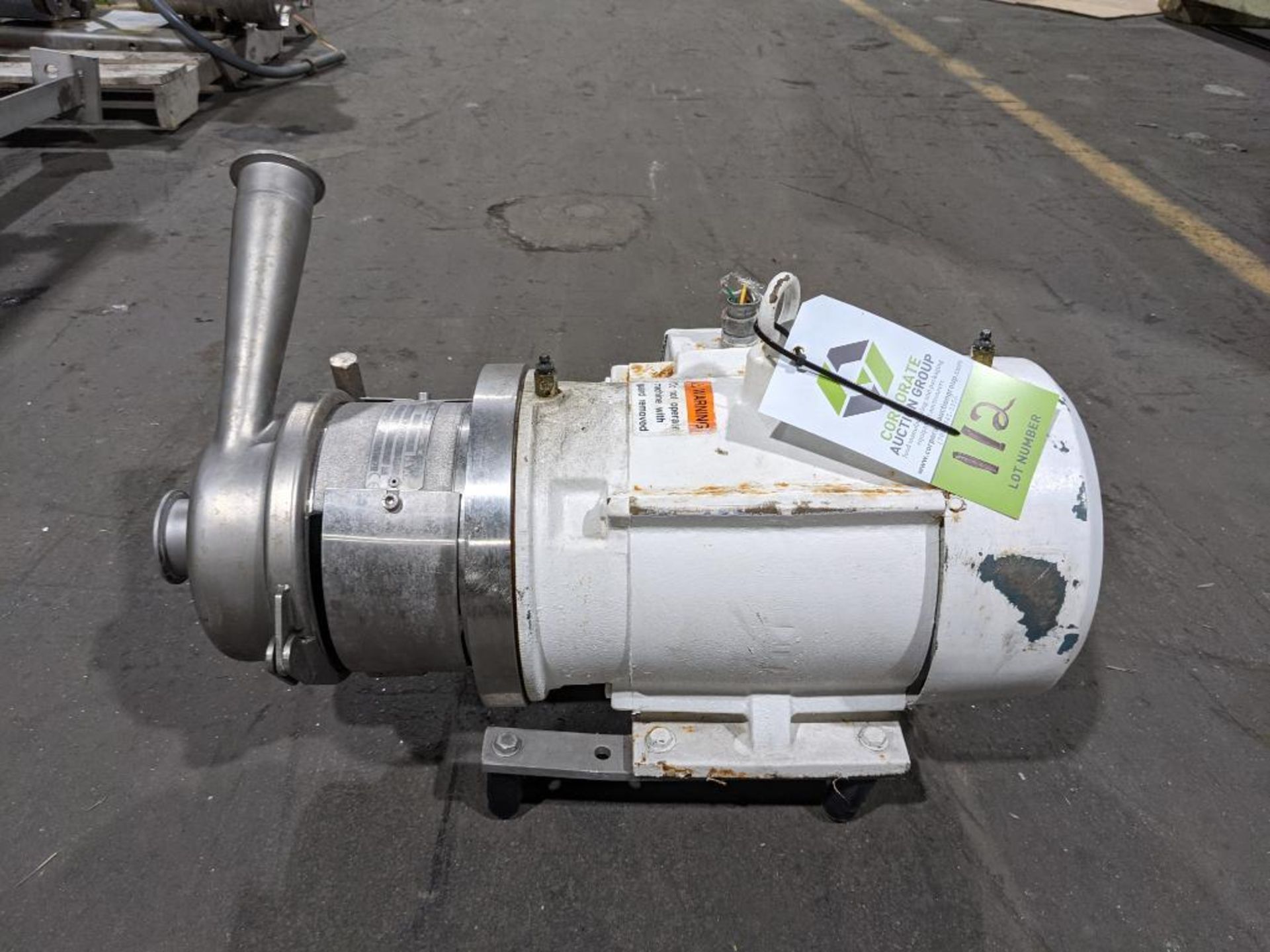 APV SS centrifugal pump - Image 3 of 9