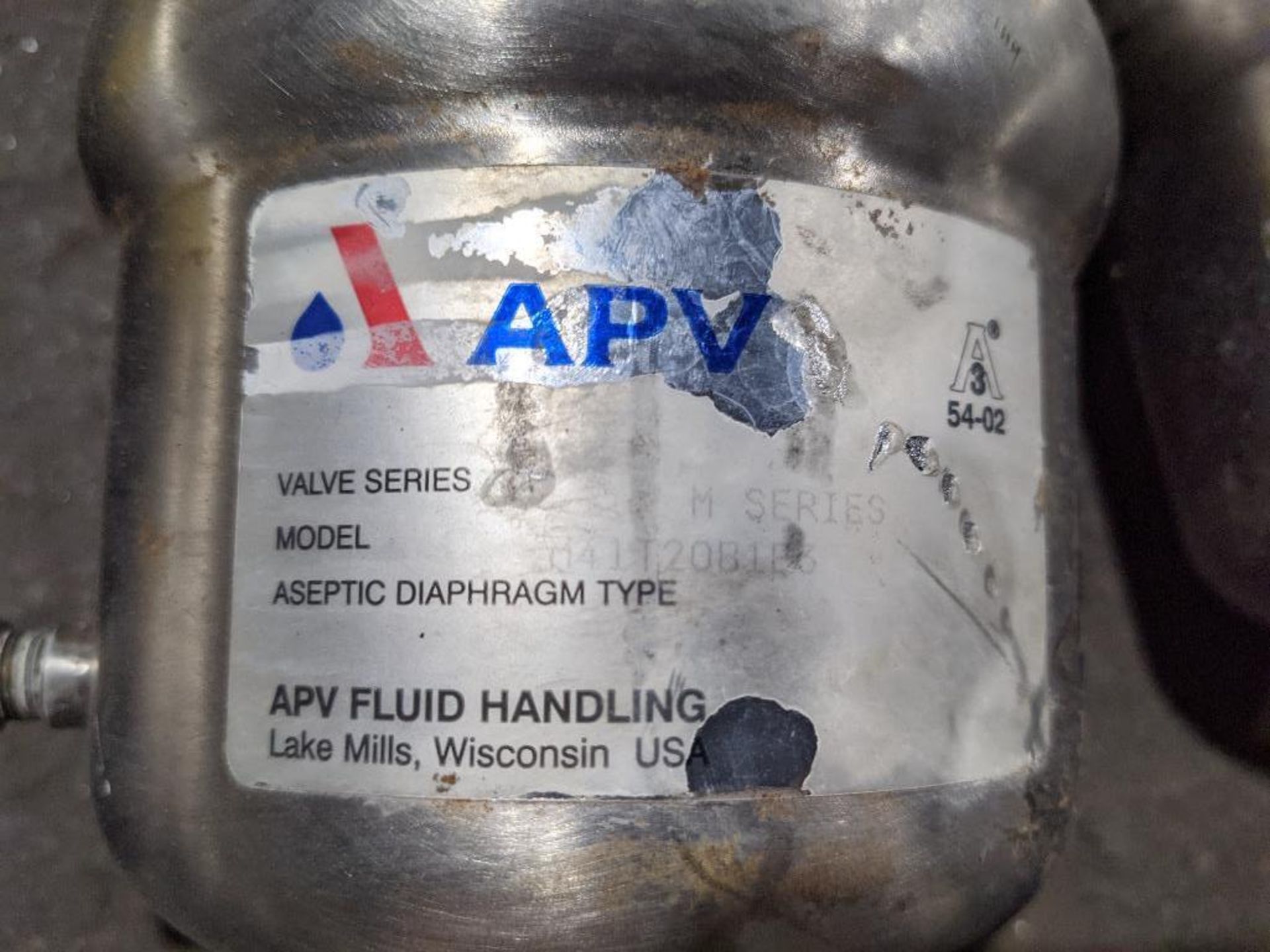 APV SS pneumatic ball valves - Image 6 of 7