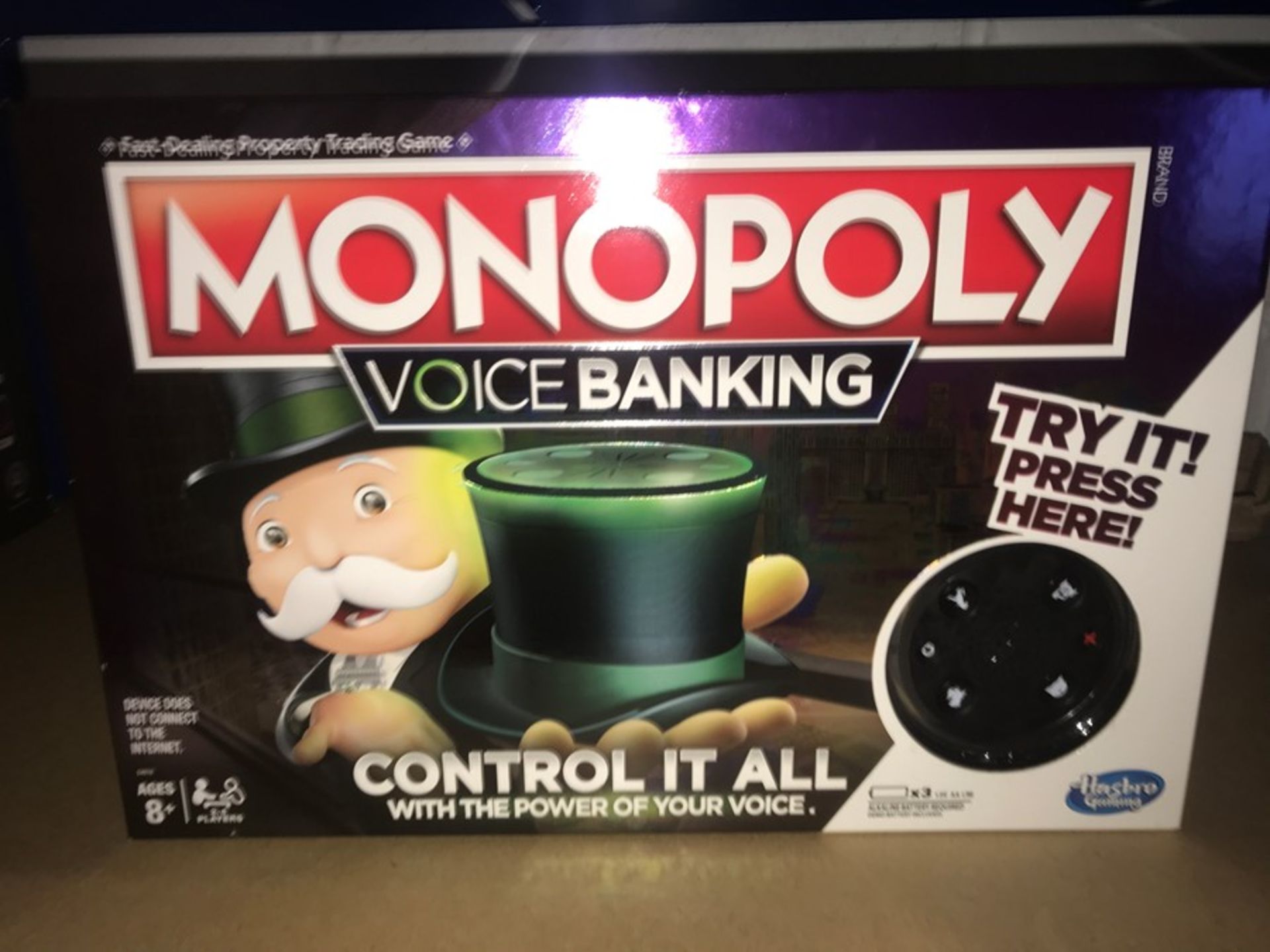 Monopoly Voice Banking Electronic Family Board Game for Ages 8 and up - Image 2 of 2
